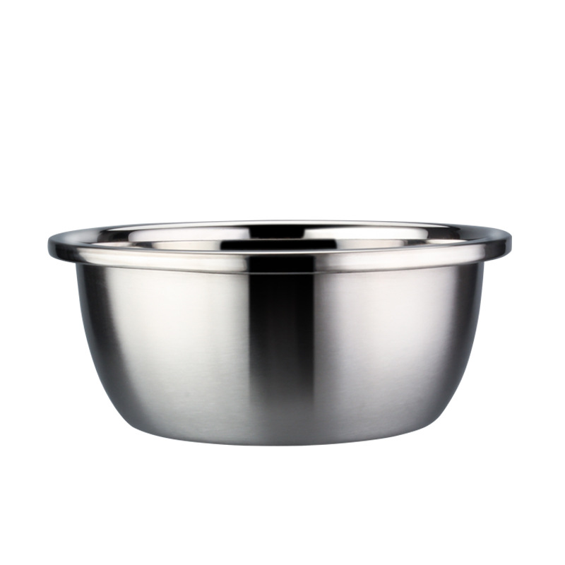 Εργαλείο κουζίνας Stainless Steel 201/304 Στερεό και ανθεκτικό Basin Thin Edge Basing Salad Bowl