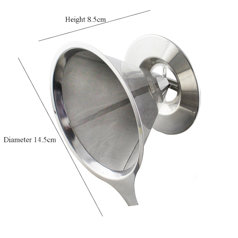 Φίλτρο καφέ Standless Steel Resoble Pour Over Stand Mesh